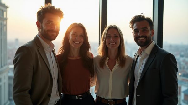 Capturer l'identité de votre équipe avec une photo professionnelle à Lyon